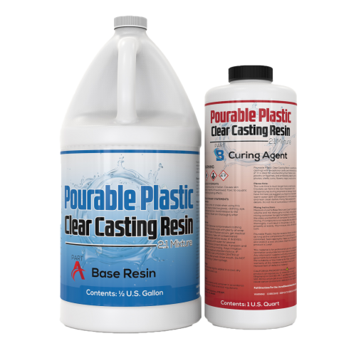 Liquid Glass Epoxy Resin Pourable Plastic Resin